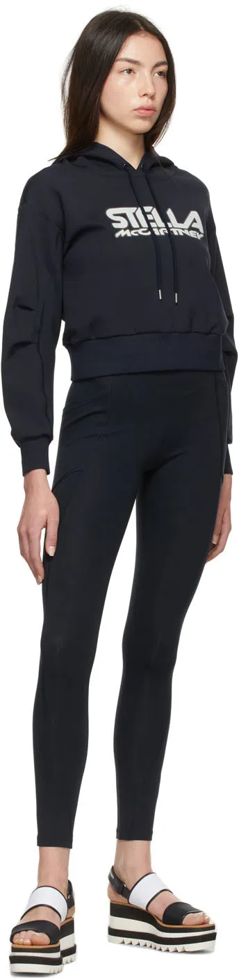 Stella Mccartney High-Waisted Logo Printed Leggings