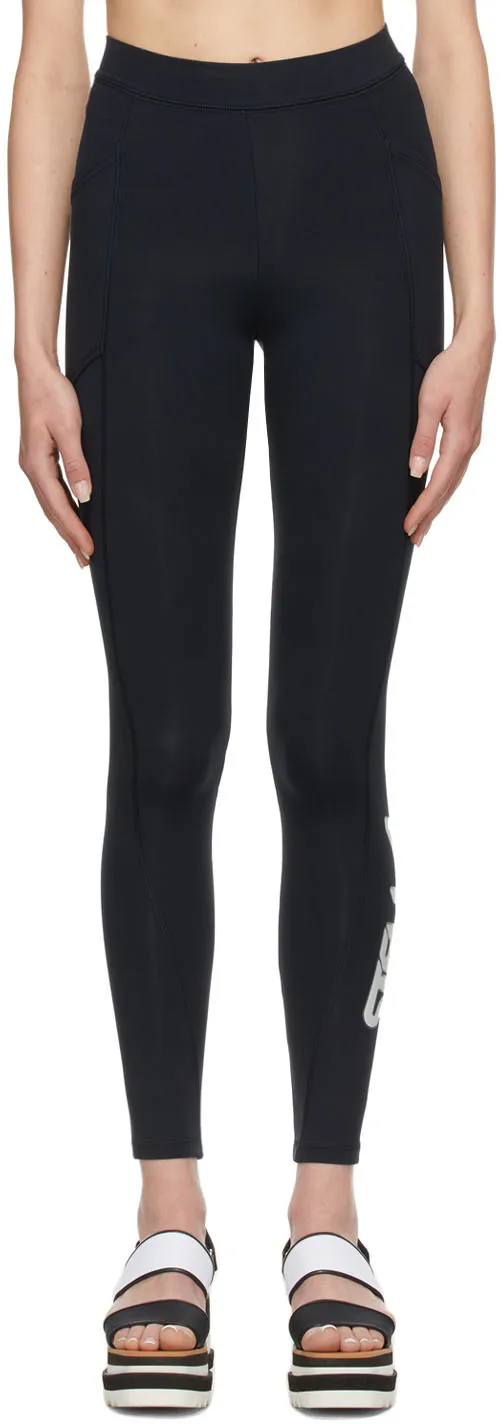 Stella Mccartney High-Waisted Logo Printed Leggings