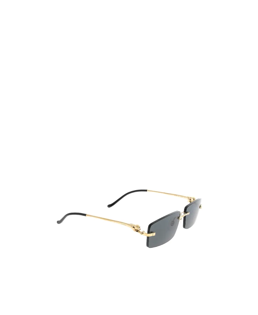 Cartier Rectangular Frame Sunglasses