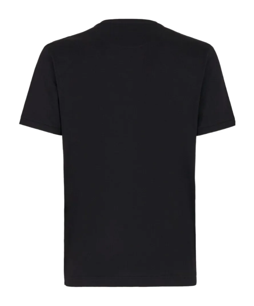 Fendi Logo Patch Crewneck T-Shirt