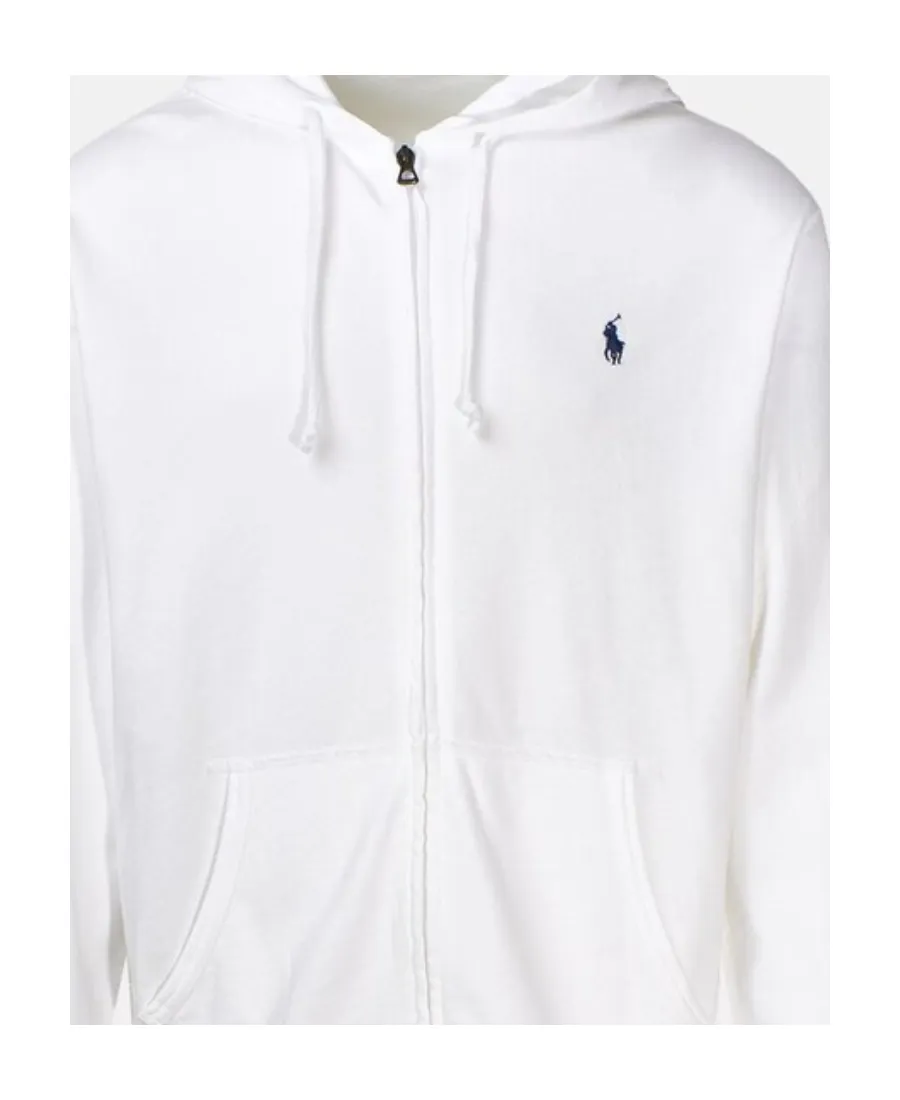 Polo Ralph Lauren Pony Embroidered Zipped Drawstring Hoodie