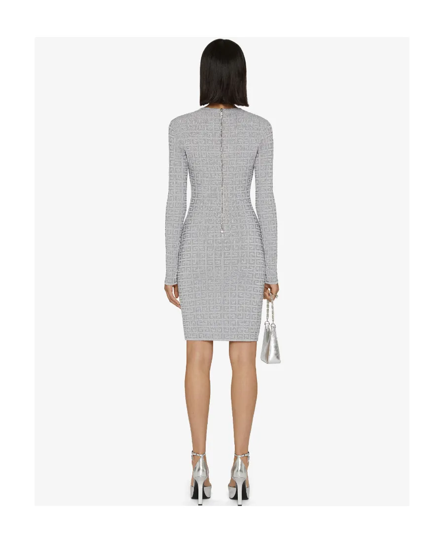 Givenchy 4G Monogram Long-Sleeved Dress