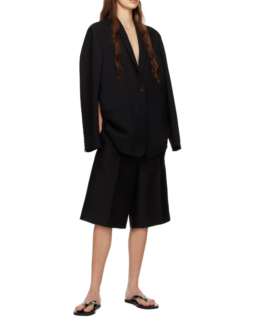 The Row Cowal Single-Breasted Tailored Blazer