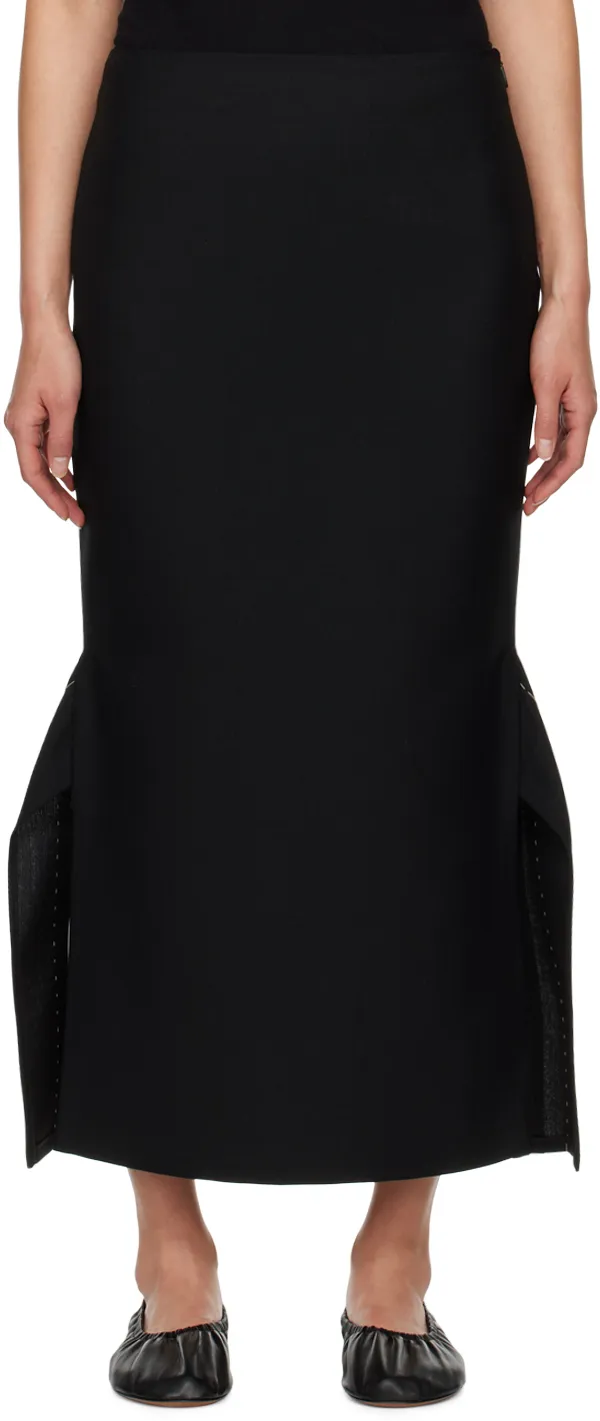 The Row Patillon Flared-Hem Skirt