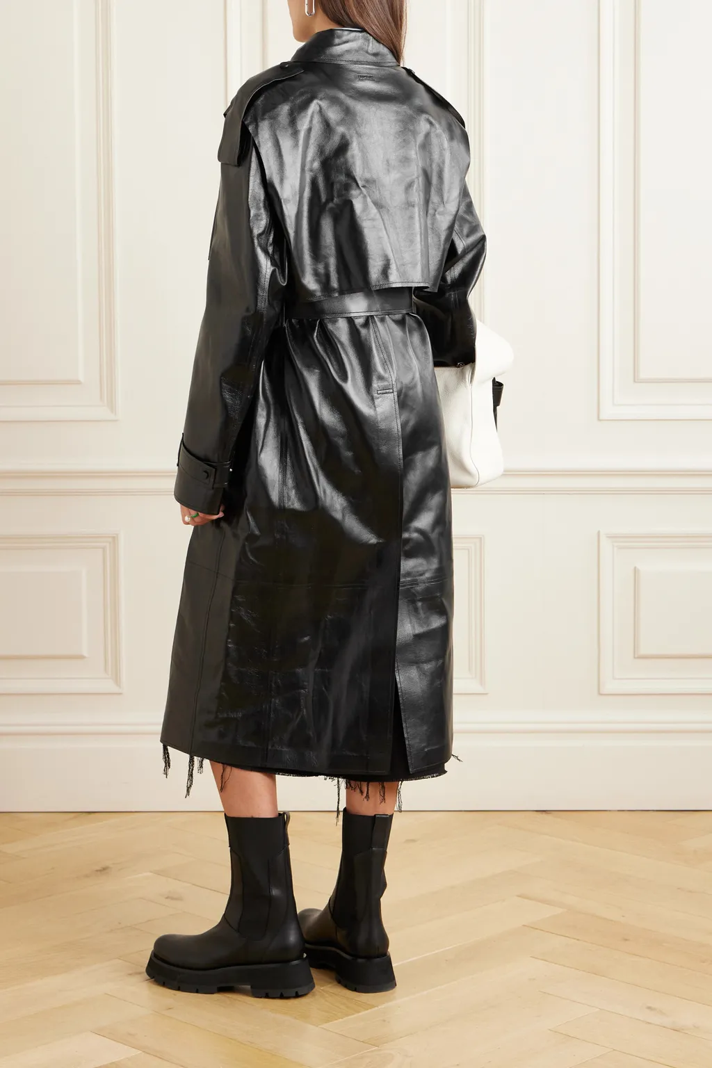 Lapel Long-Sleeved Coat
