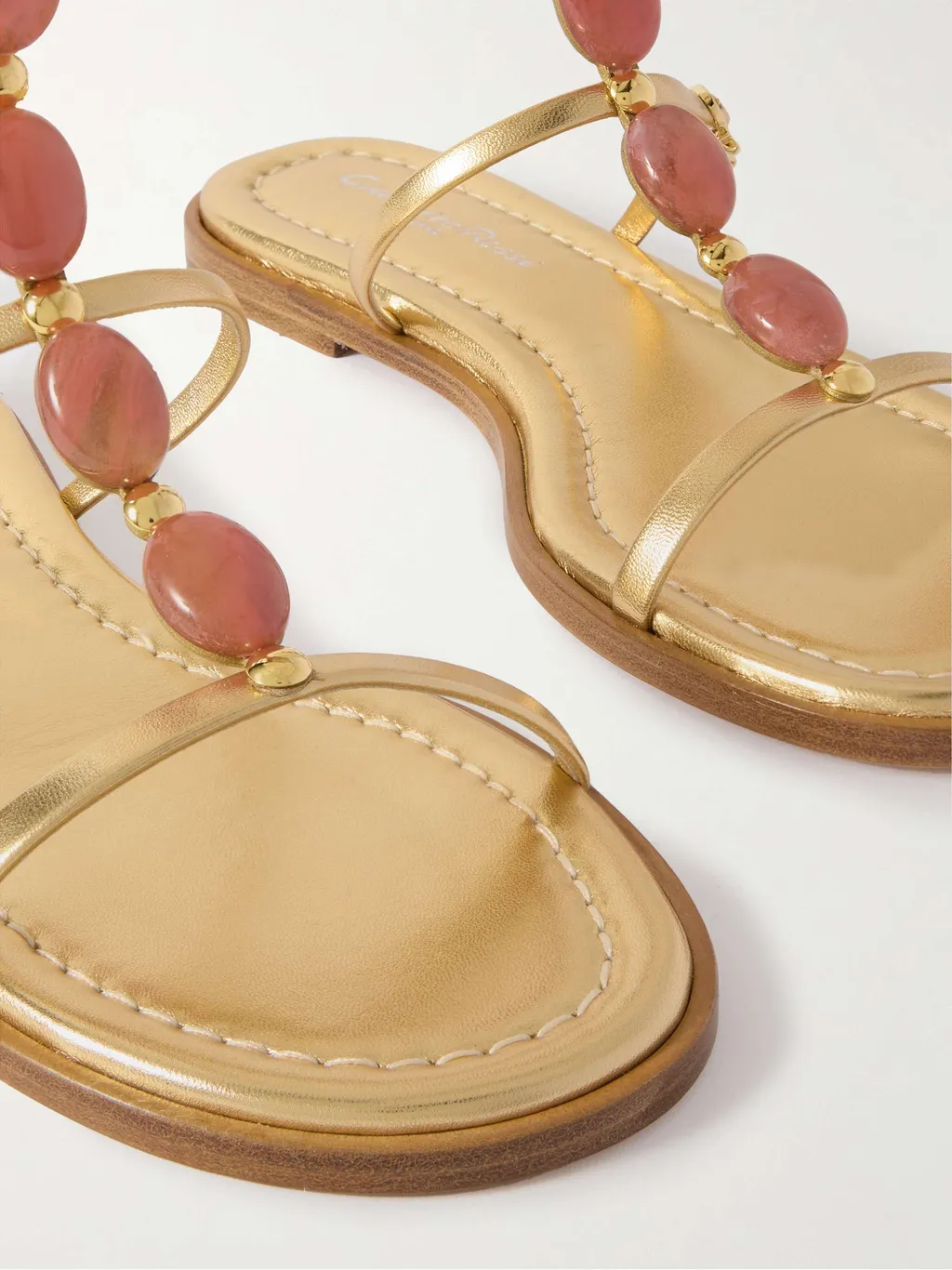 Round-Headed Flat Sandals