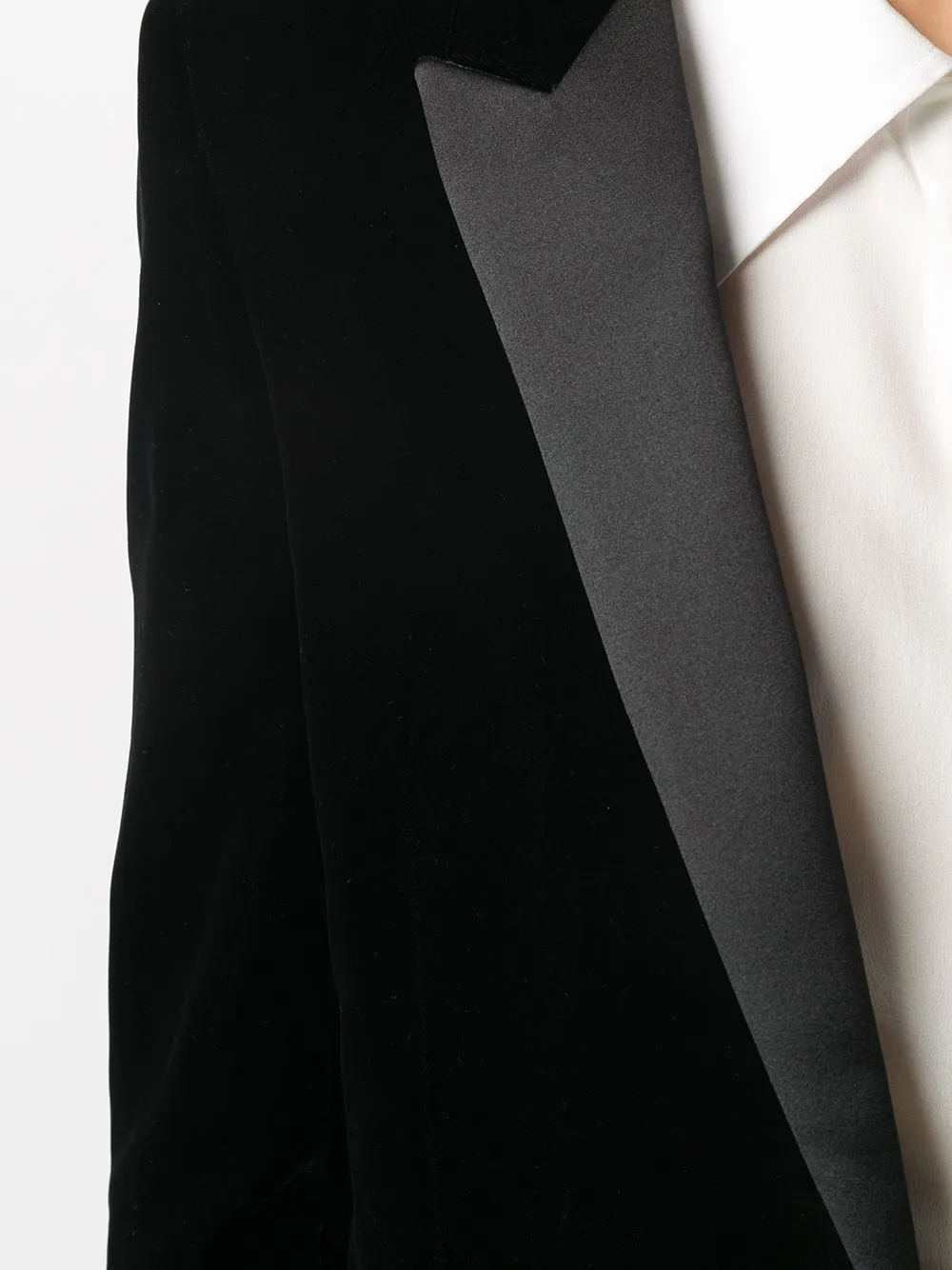 Saint Laurent Single-Breasted Tailored Blazer