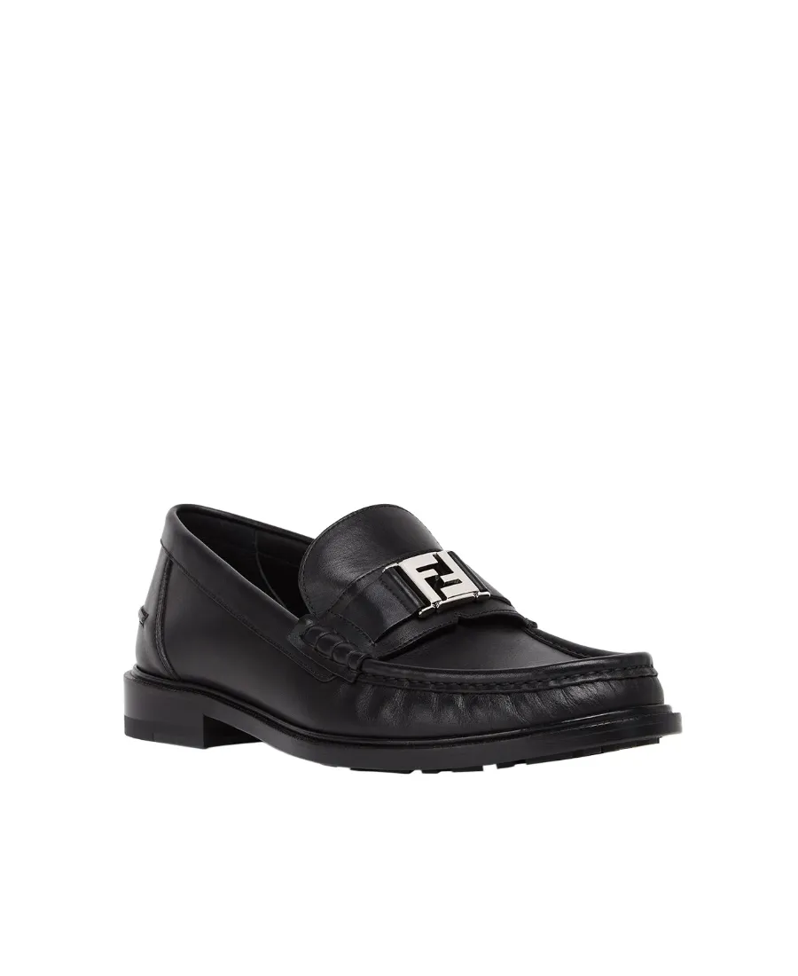 Fendi Ff Squared Loafers