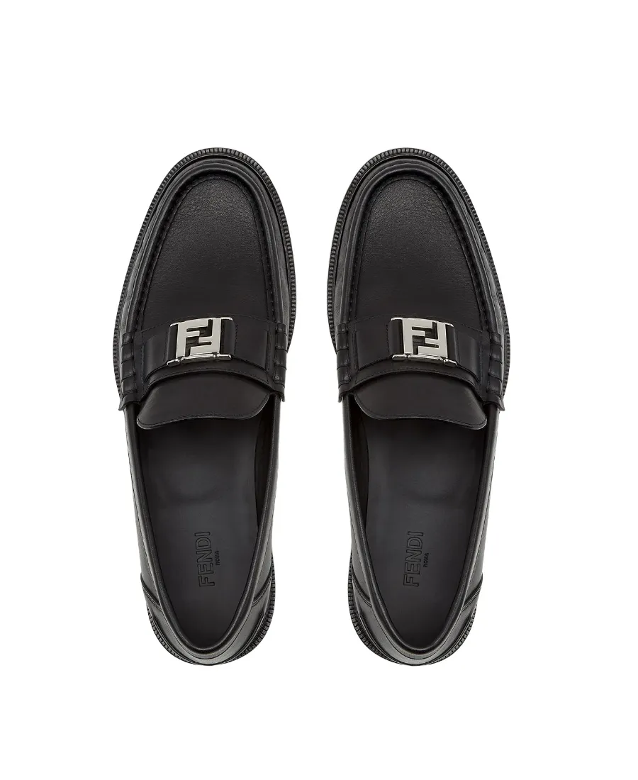 Fendi Ff Squared Loafers