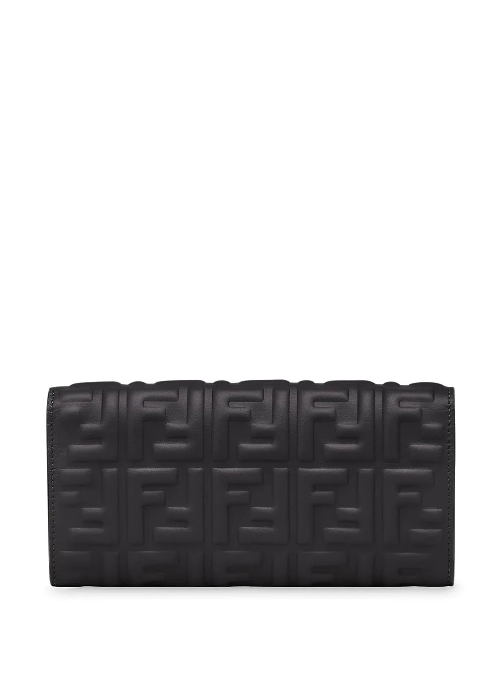 Fendi Ff Motif Baguette Continental Chain-Linked Wallet