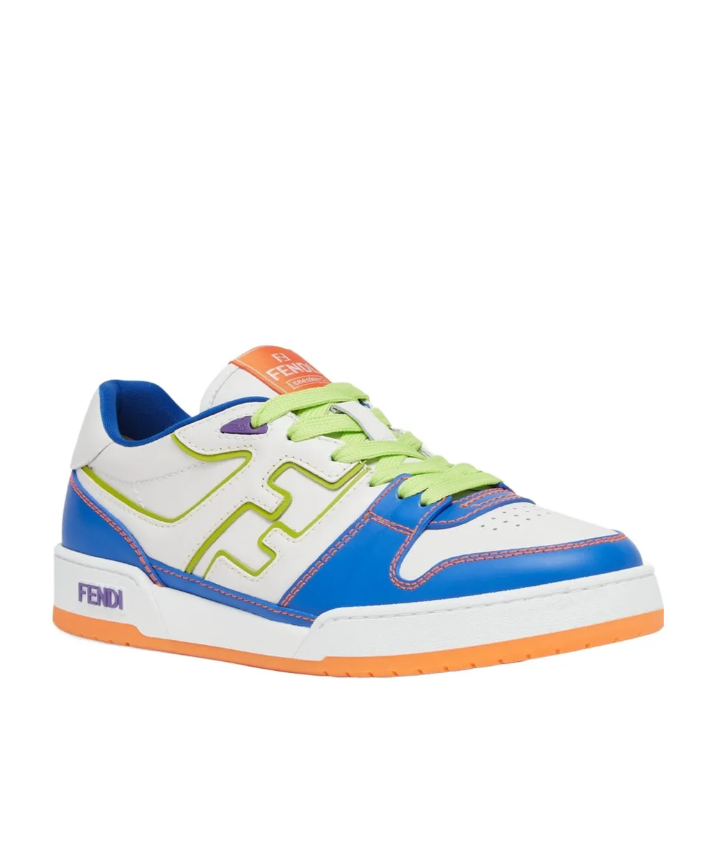 Fendi Match Low-Top Sneakers