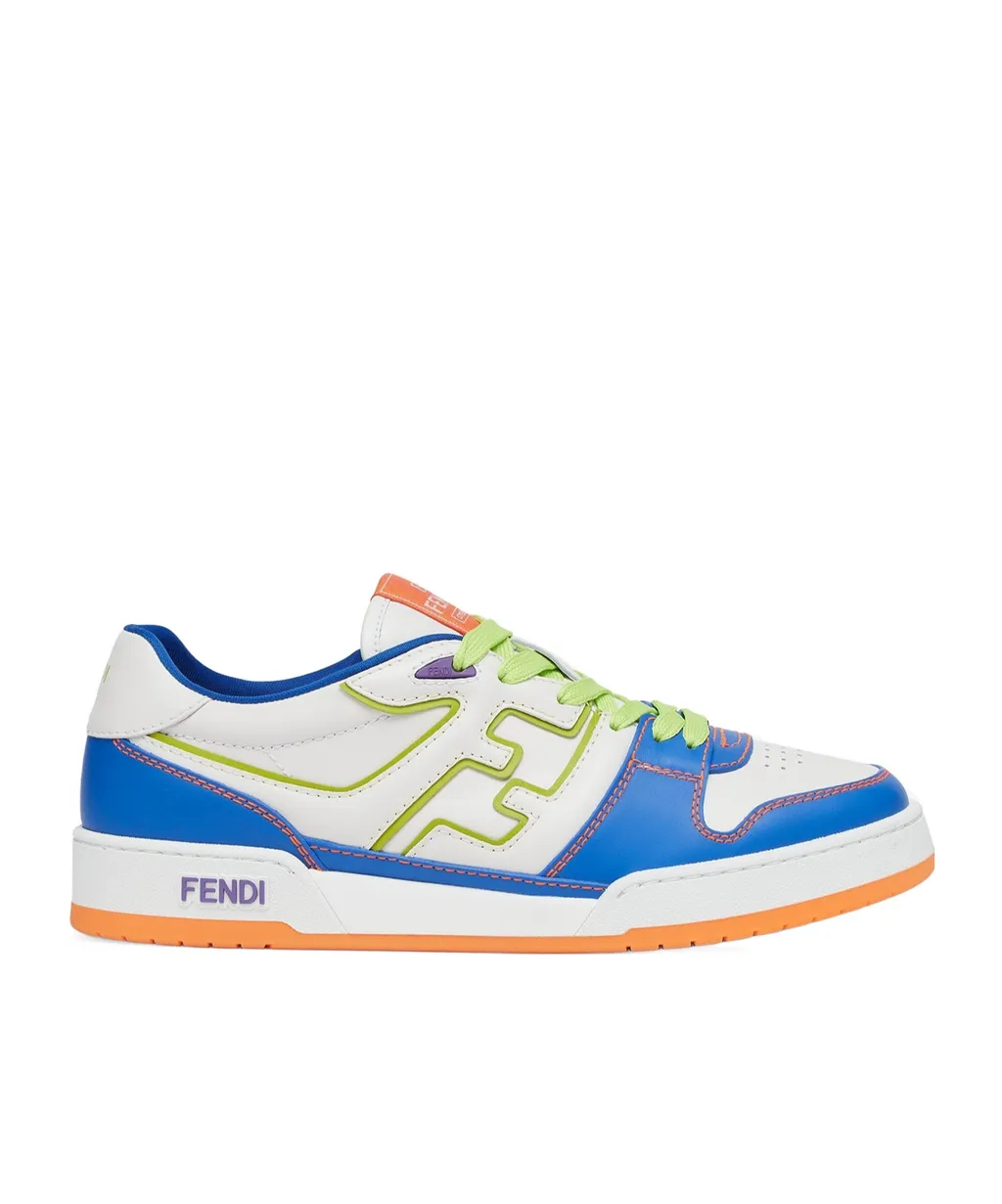 Fendi Match Low-Top Sneakers