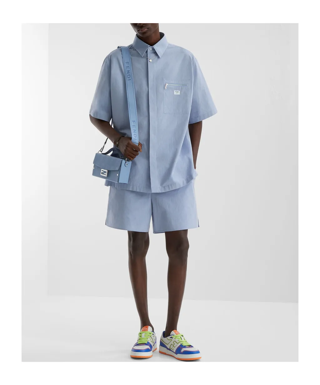 Fendi Match Low-Top Sneakers