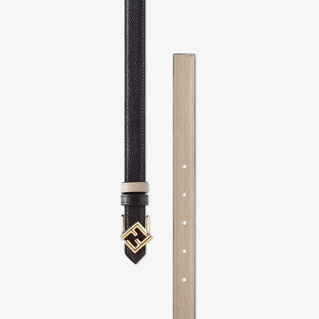 Fendi Ff Diamonds Reversible Belt