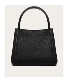 Valentino Alltime Logo Plaque Top Handle Bag