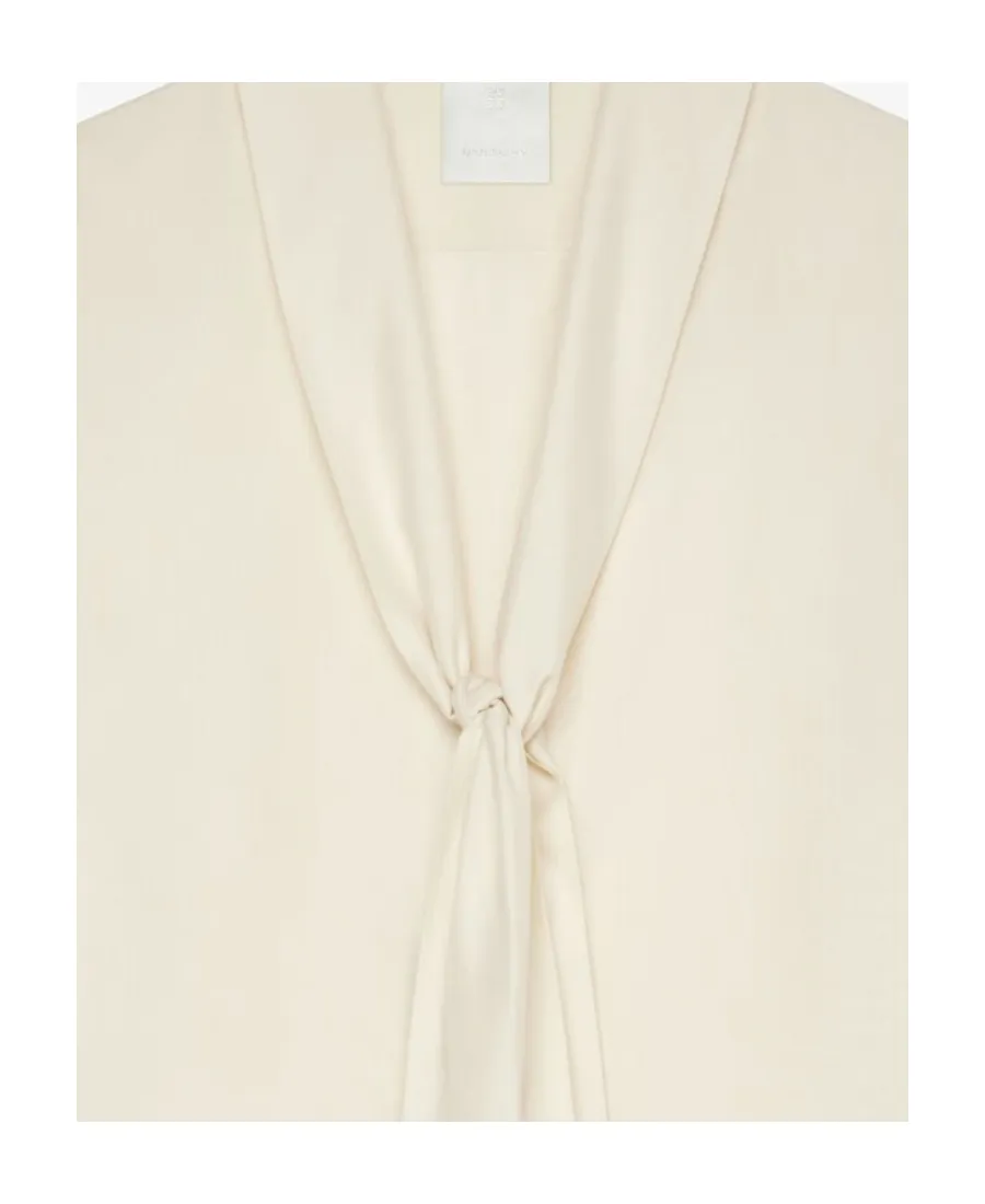 Givenchy Long Lavalliere Blouse