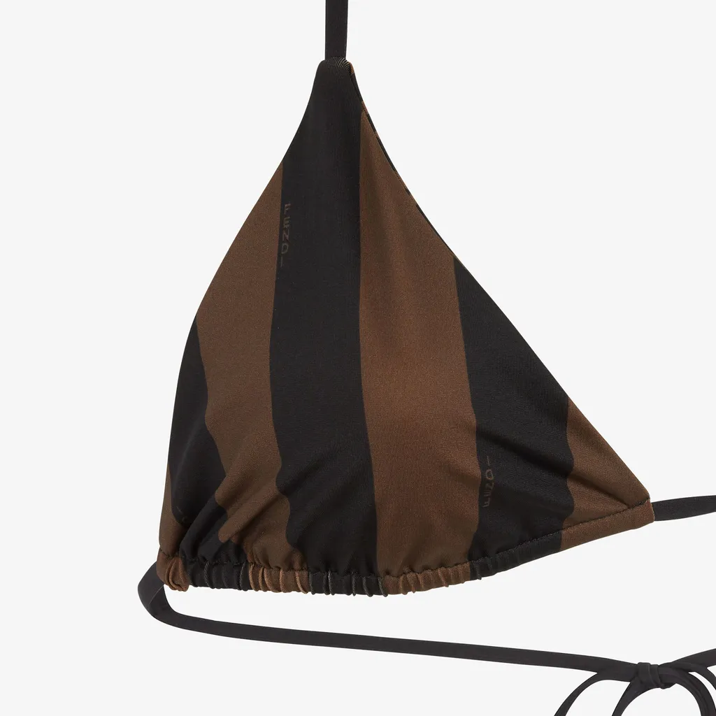 Fendi Reversible Striped Bikini Set