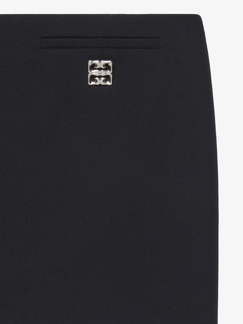 Givenchy Logo Plaque Mini Skirt