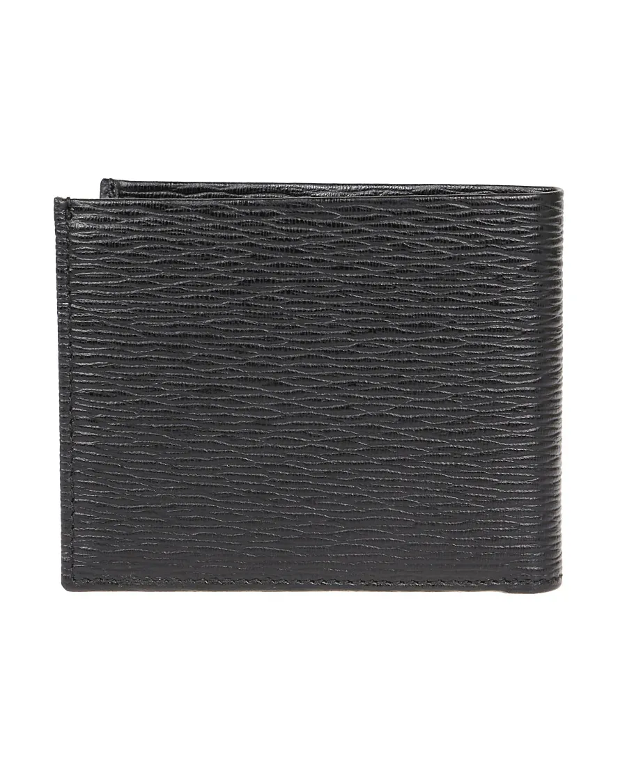 Salvatore Ferragamo Logo Plaque Bifold Wallet