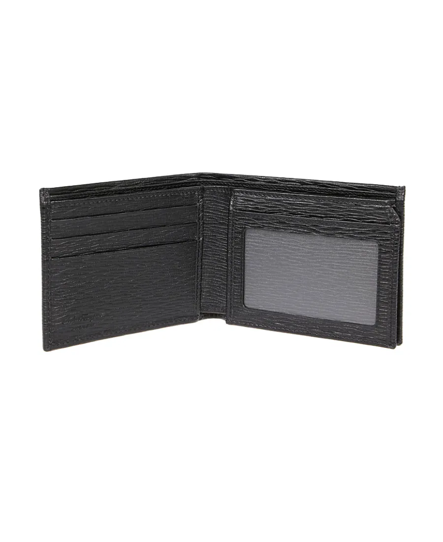 Salvatore Ferragamo Logo Plaque Bifold Wallet