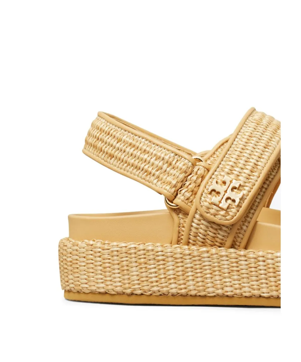 Tory Burch Kira Woven Dual-Band Sport Sandals