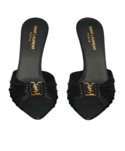 Saint Laurent Babylone Open Toe Mules