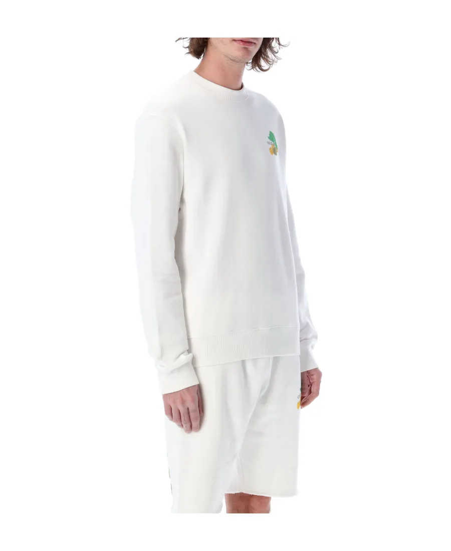 Off-White Logo Printed Crewneck Sweatshirt
