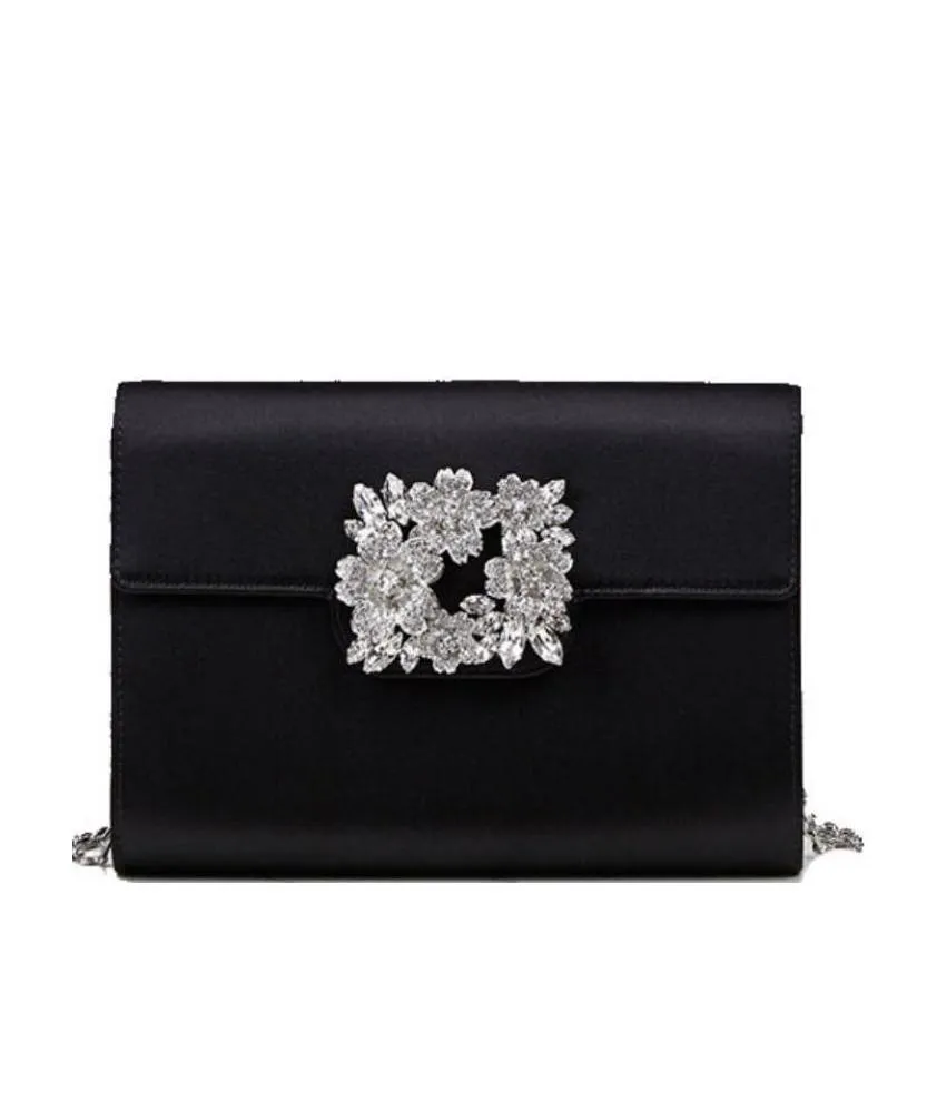 Roger Vivier Bouquet Buckle Mini Clutch Bag