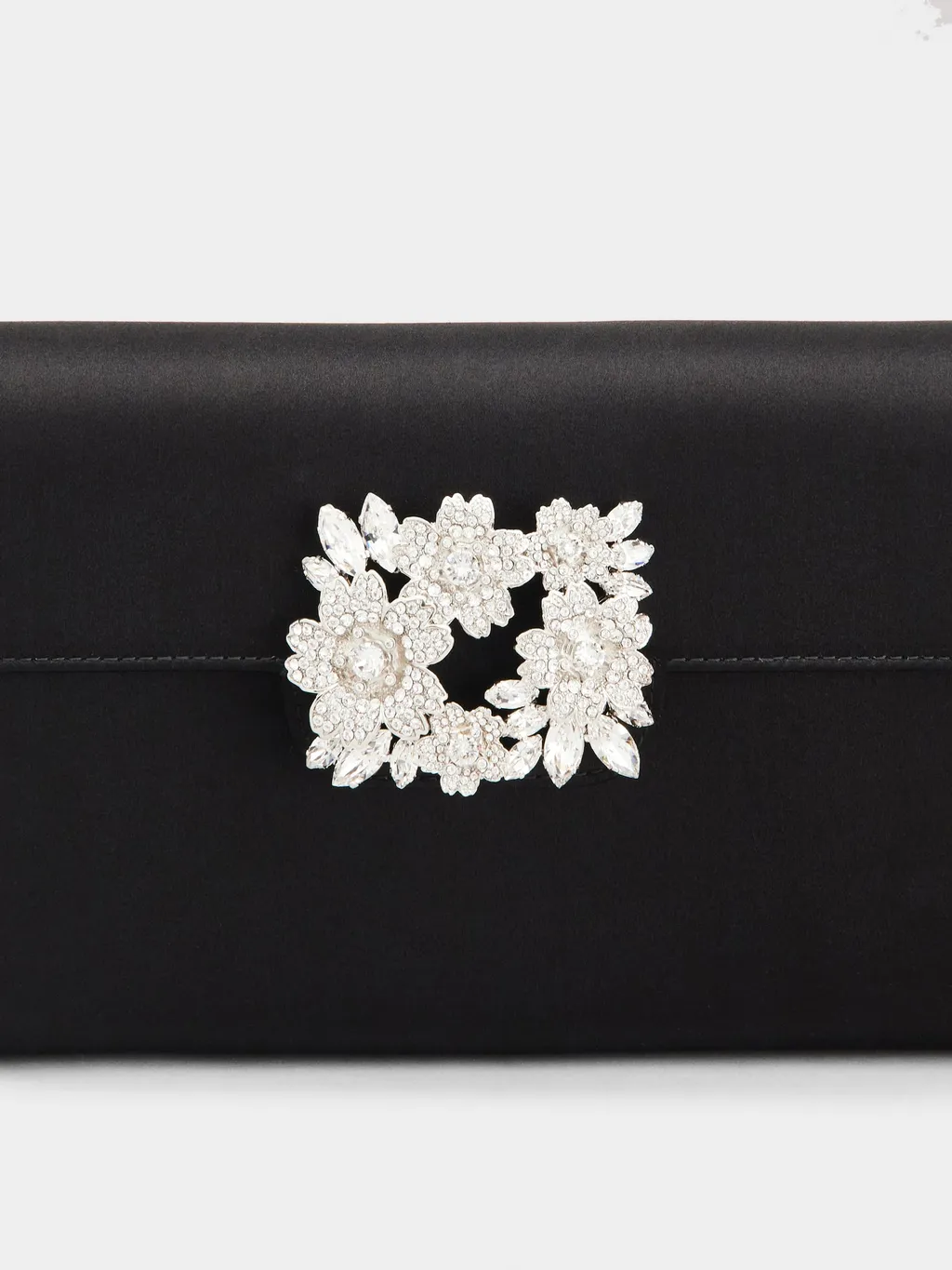 Roger Vivier Bouquet Buckle Mini Clutch Bag