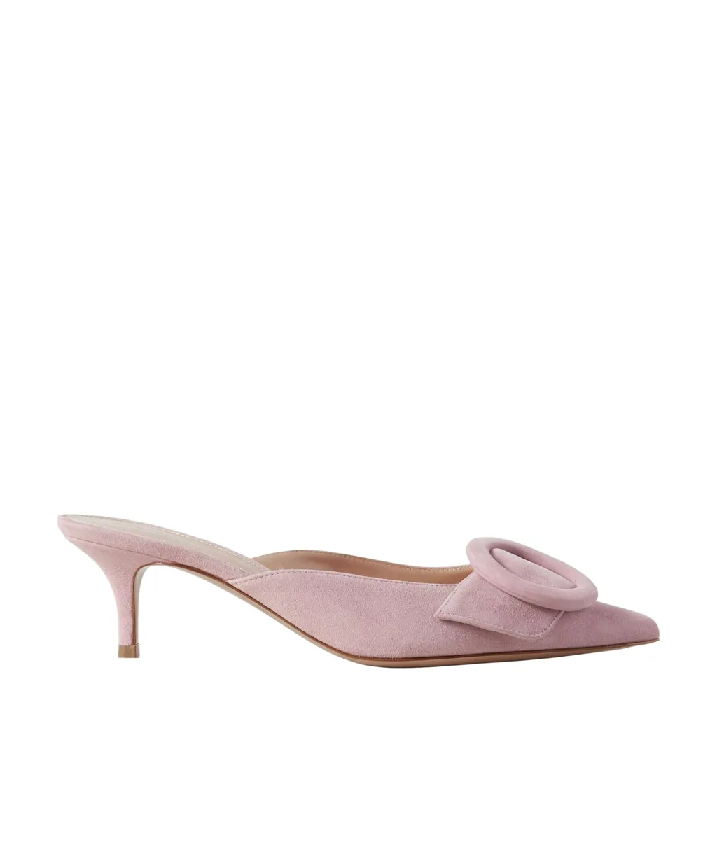 Pointed High-Heeled Sandals