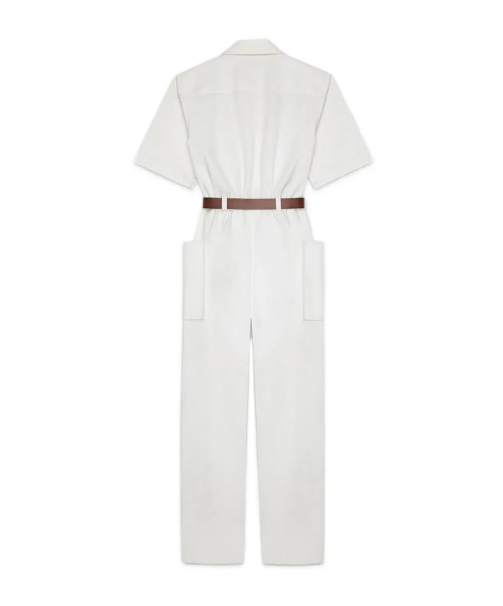 Jumpsuit In Cotton Gabardine