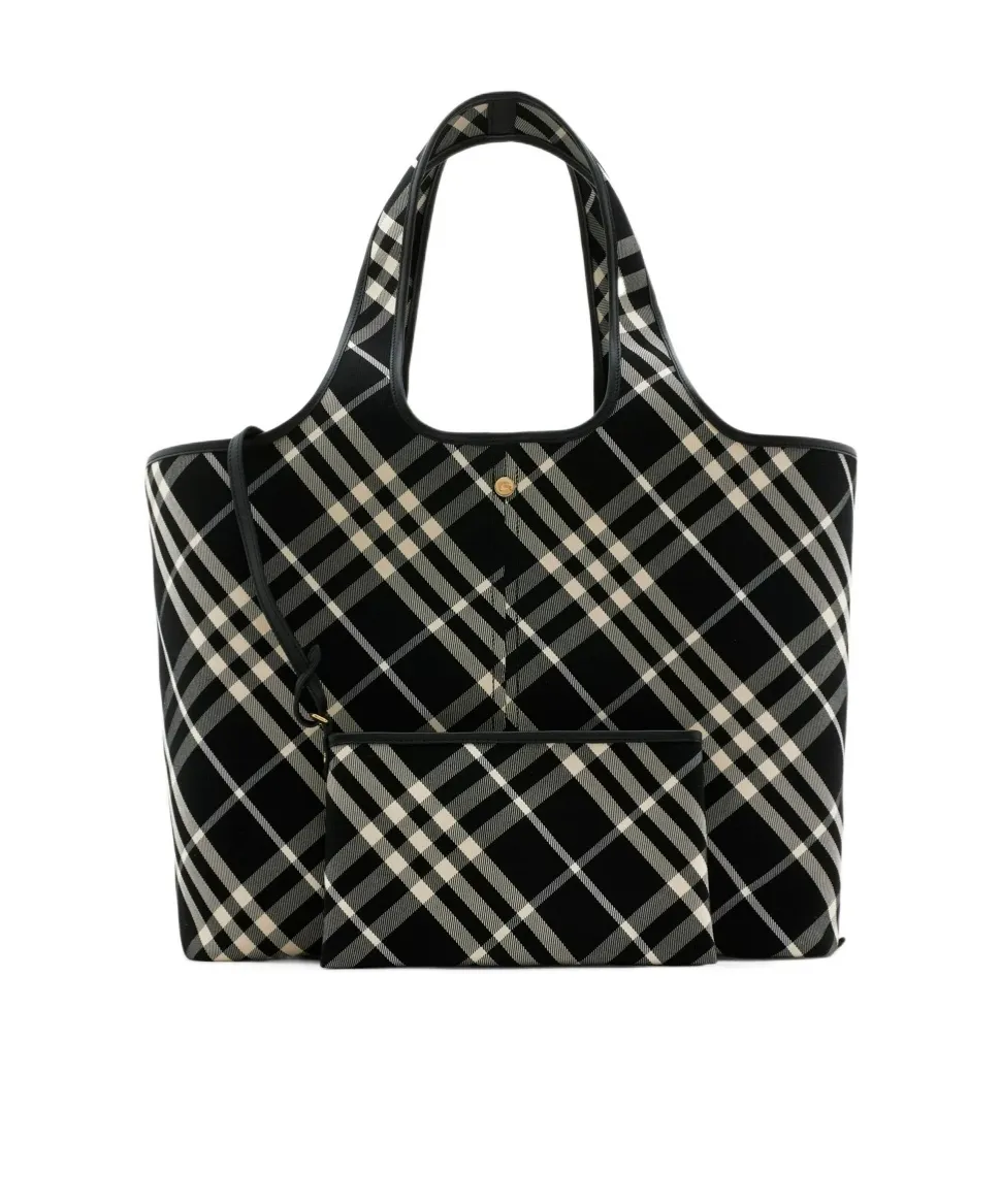 Burberry Medium Vintage Check Top Handle Bag