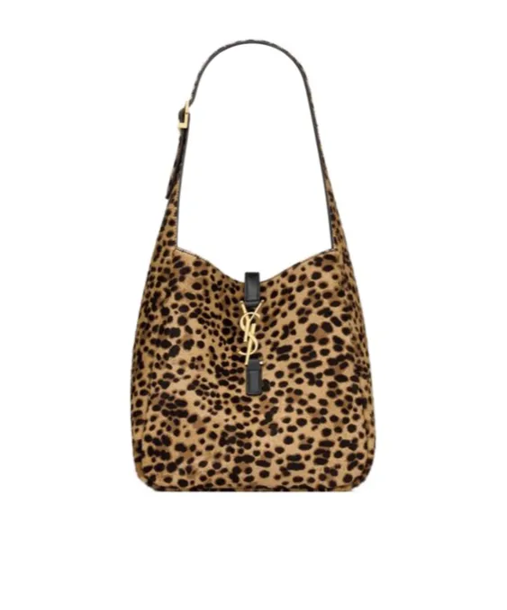 Saint Laurent Le 5 à 7 Logo Plaque Shoulder Bag