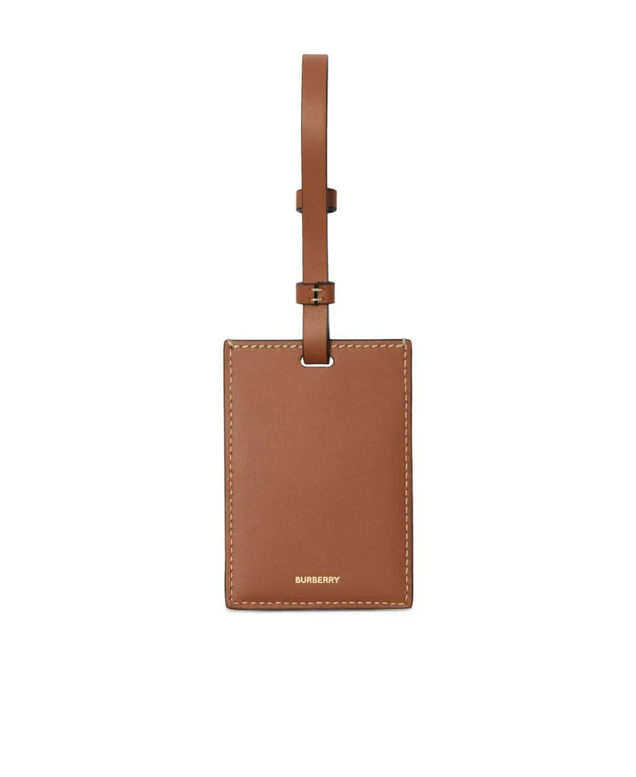 Burberry Check Logo Printed Card Holder