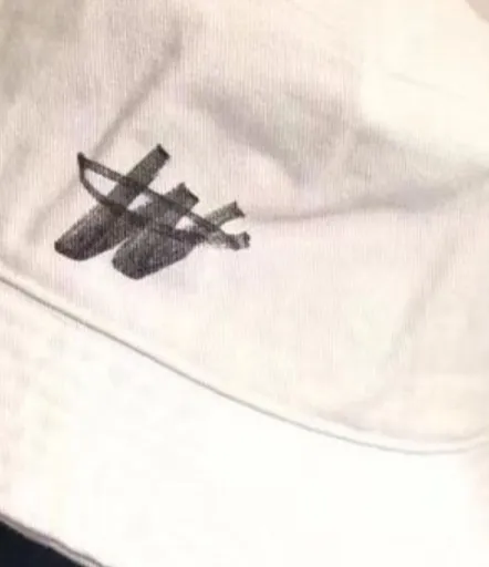We11Done Logo Print Bucket Hat