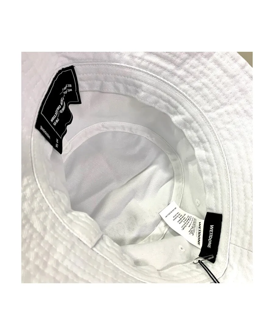 We11Done Logo Print Bucket Hat