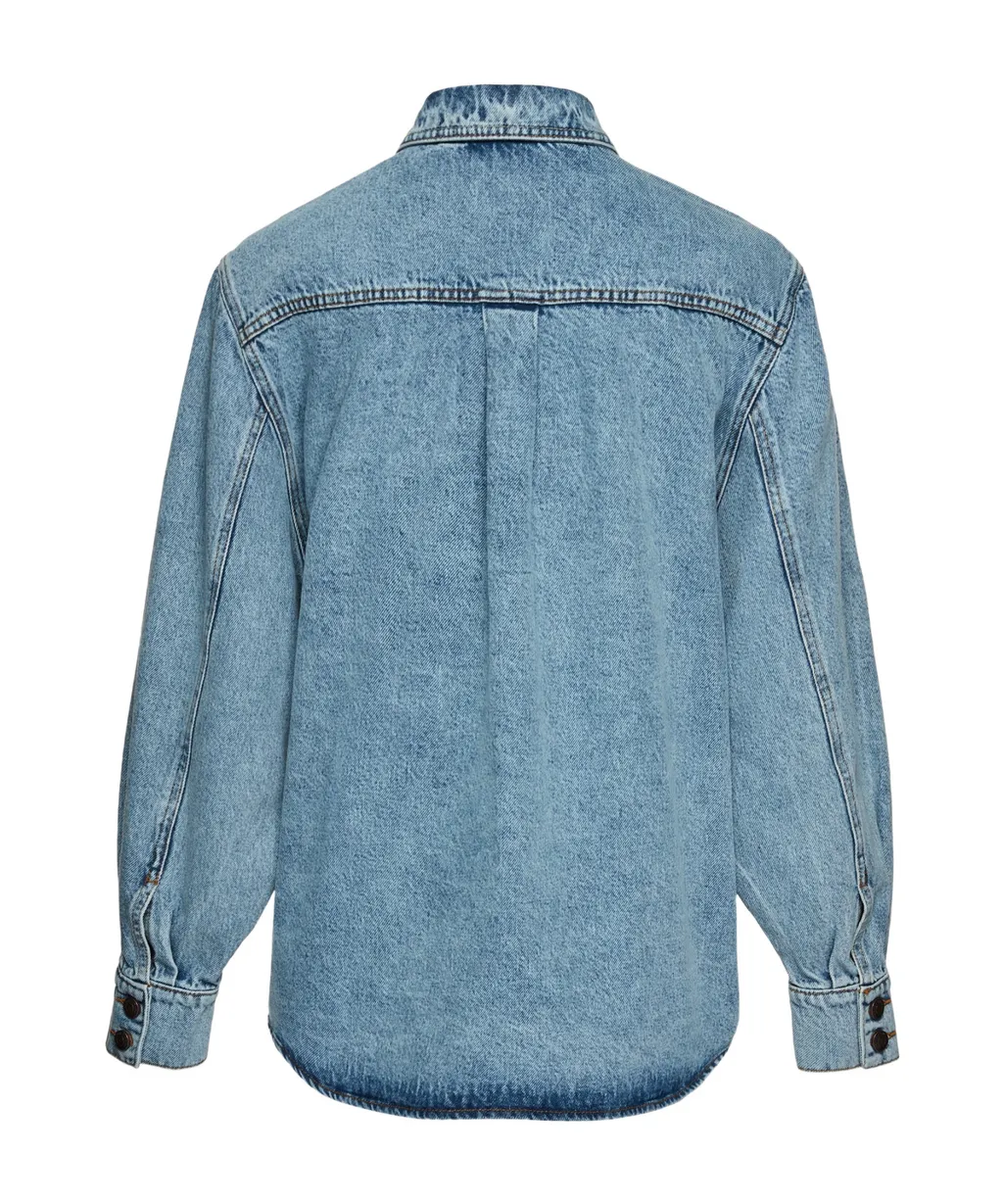 Magda Butrym Classic Oversized Denim Shirt