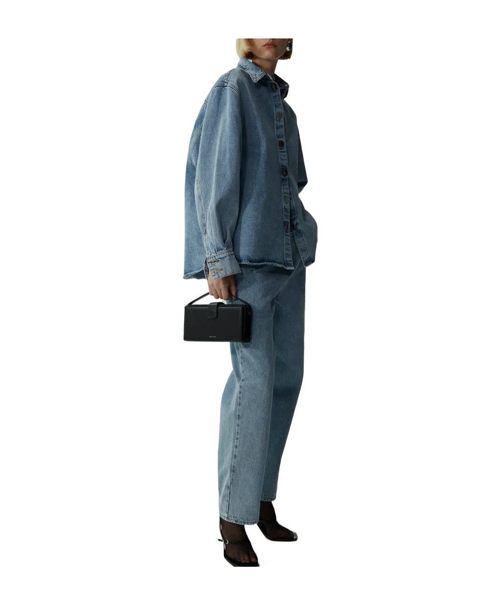 Magda Butrym Classic Oversized Denim Shirt