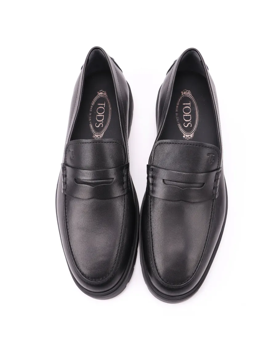 Tod's Almond Toe Penny Loafers