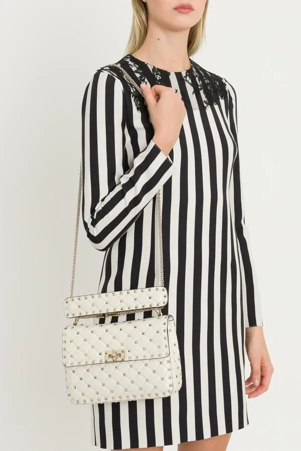 Valentino Garavani Rockstud Spike Medium Shoulder Bag