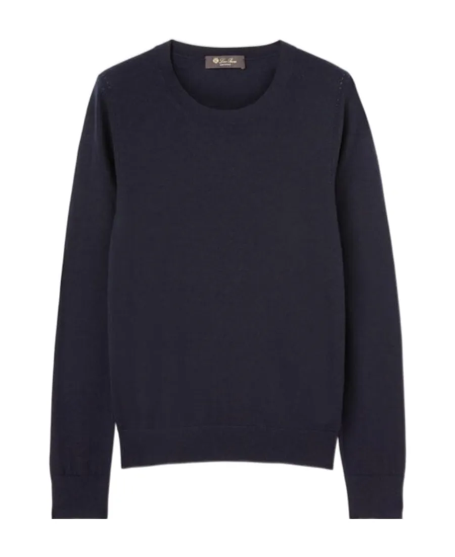 Loro Piana Neo Piuma Crewneck Knitted Jumper