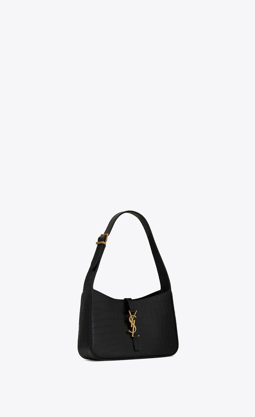 Saint Laurent Le 5 à 7 Embossed Shoulder Bag