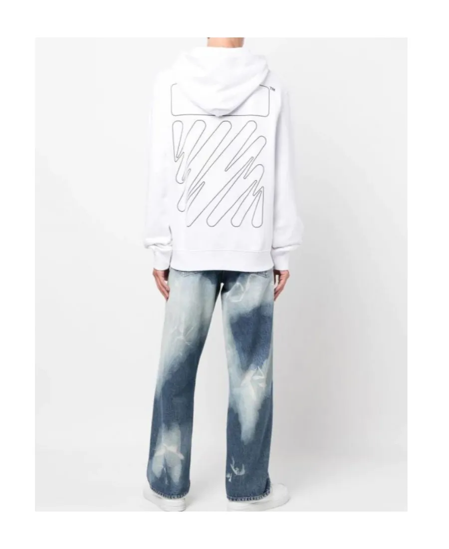 Logo-Print Drawstring Hoodie