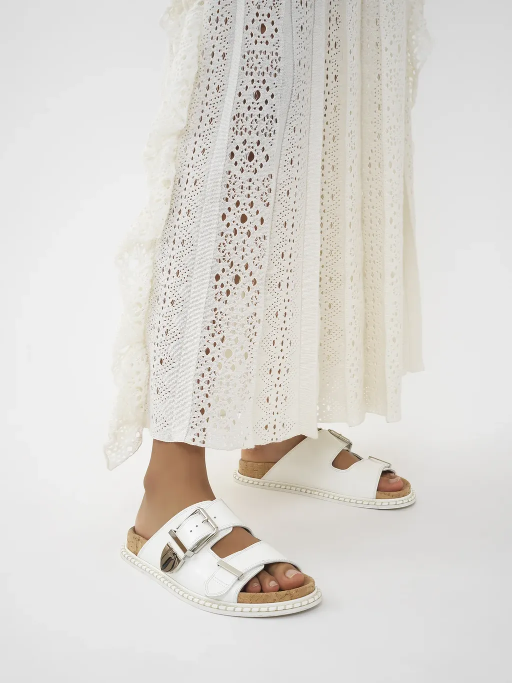 Chloé Rebecca Slip-On Slides
