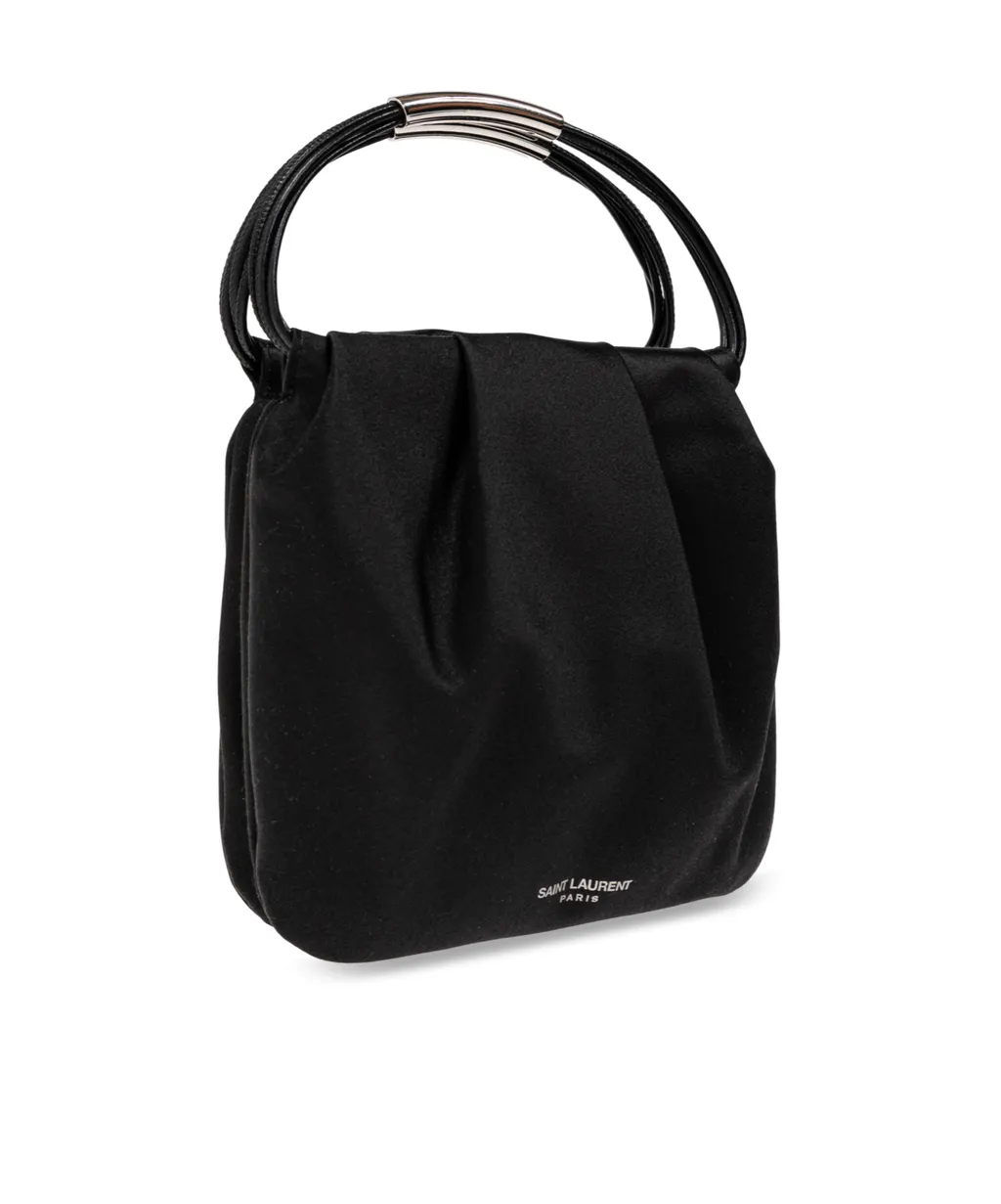 Saint Laurent Logo Detailed Top Handle Bag