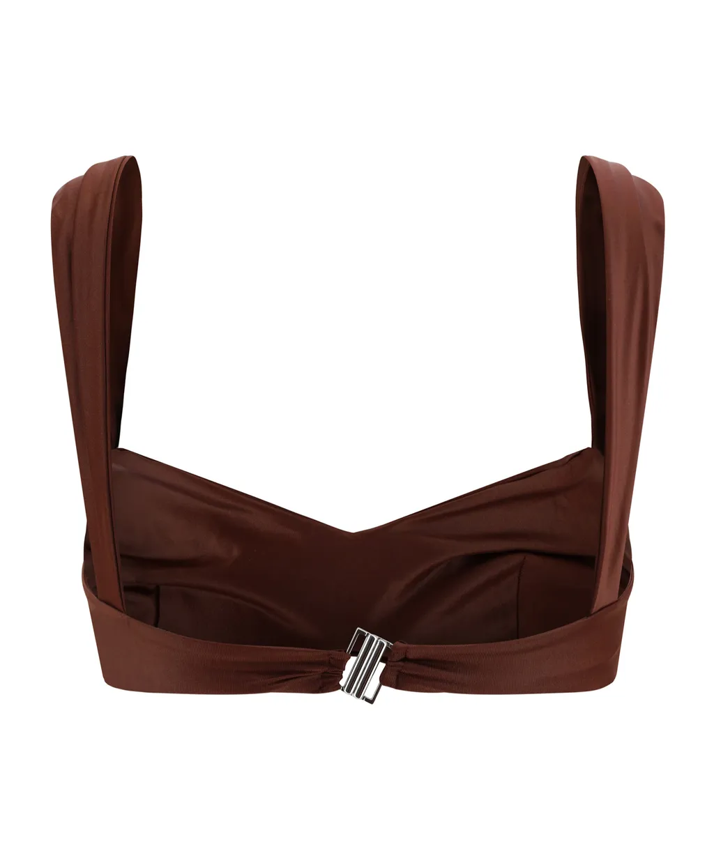 Wide-Strap Bikini Top