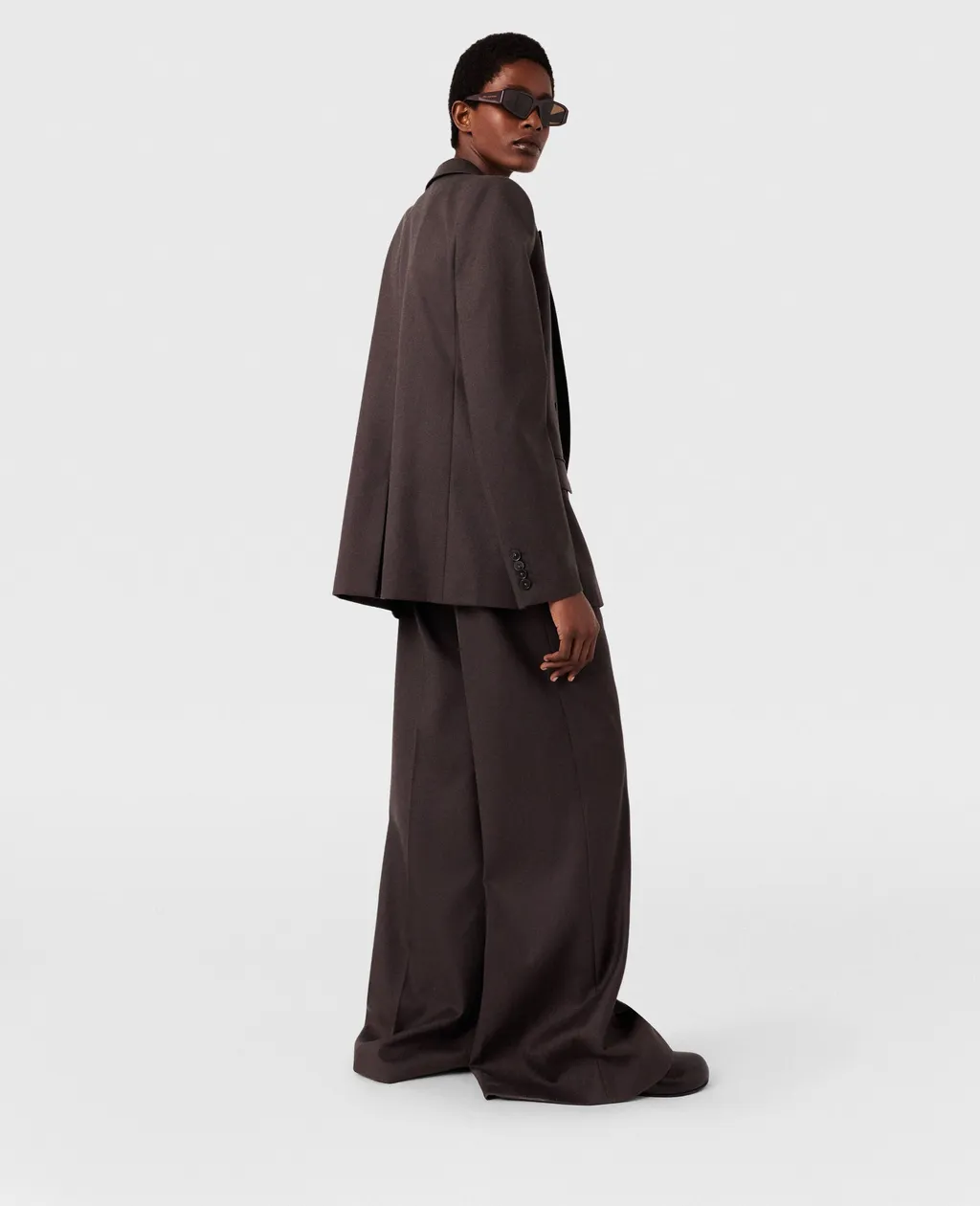 Stella Mccartney Mid-Rise Wide-Leg Trousers