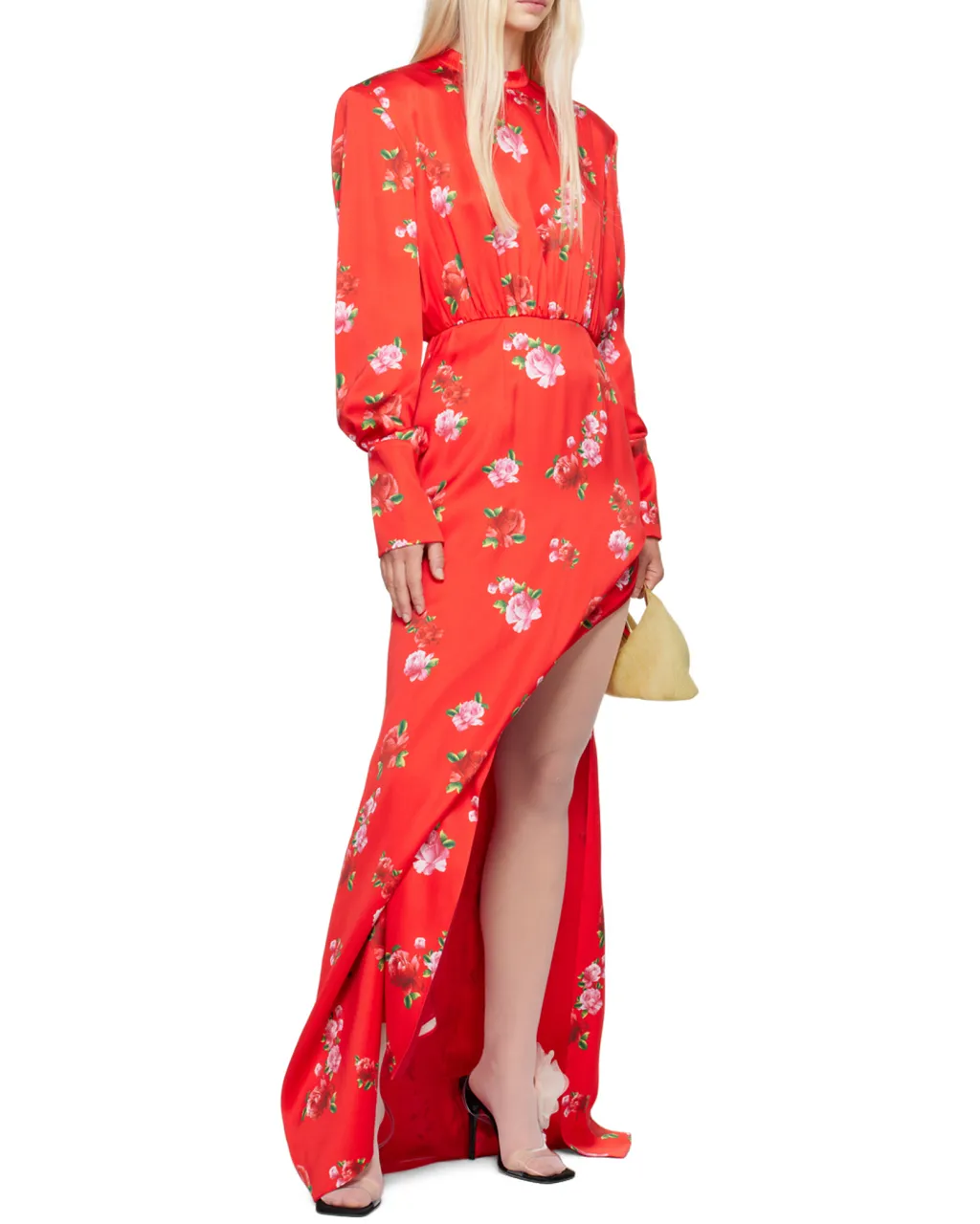 High-Necked Long Dress