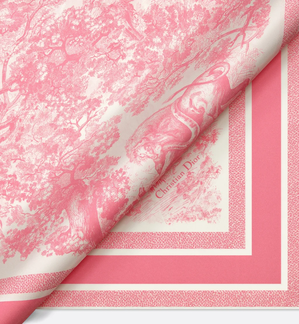 Dioriviera Toile De Jouy Sauvage Dior Silk Top
