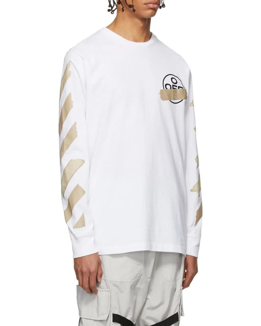 Tape Arrows Long-Sleeved T-Shirt